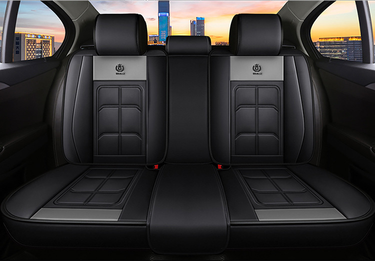 Cross-Border Leather Car Seat Cushion Amazon Seat Cushion Manufacturer All-Inclusive Seat Cover Four Seasons Seat Cover Car Seat Cushion Abs
