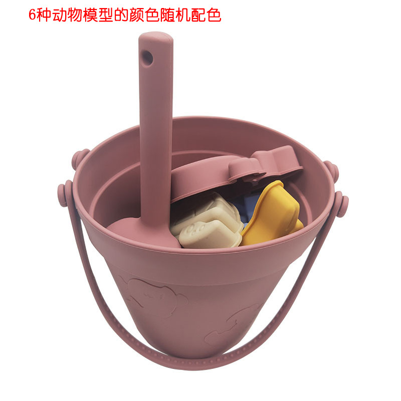 Rosa oscuro (modelo animal color aleatorio)