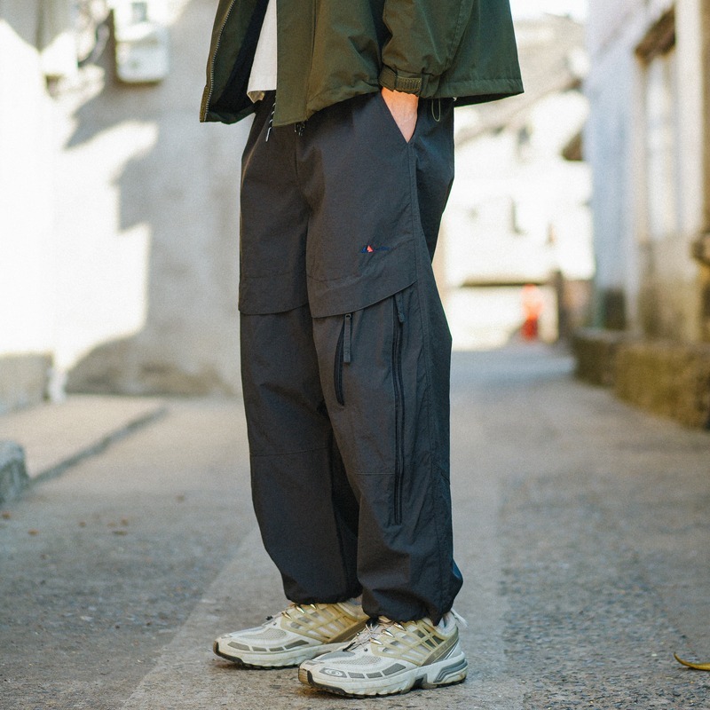 Mountain Spring and Autumn New Outdoor Loose Straight Leg Pants Men's Three-Dimensional Cutting Multi-Pocket Casual Pants for Men and Women