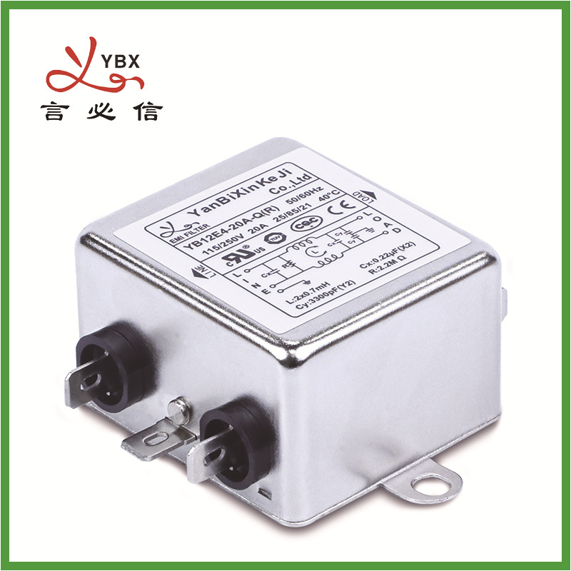 供应机械设备专用滤波器20A单相言必信科技