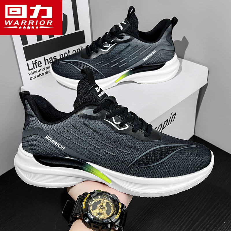 Отверстие сломана спортивная обувь мужская обувь весна 2025 новая дышащая мягкая подошва повседневная обувь на открытом воздухе легкая беговая обувь