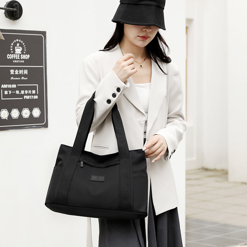 Bolso de mujer, bolso de mano coreano, 2024 bolso de mujer simple de gran capacidad, bolso especial de Oxford, bolso de mujer, nylon.