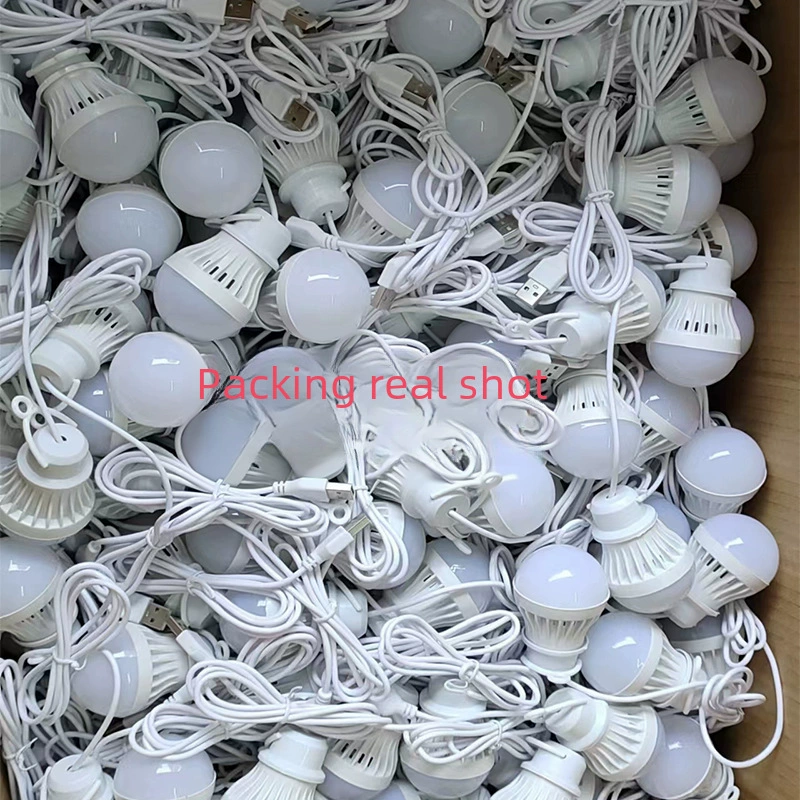 LED bulb, energy-saving emergency light, night light, 5v, 5W
