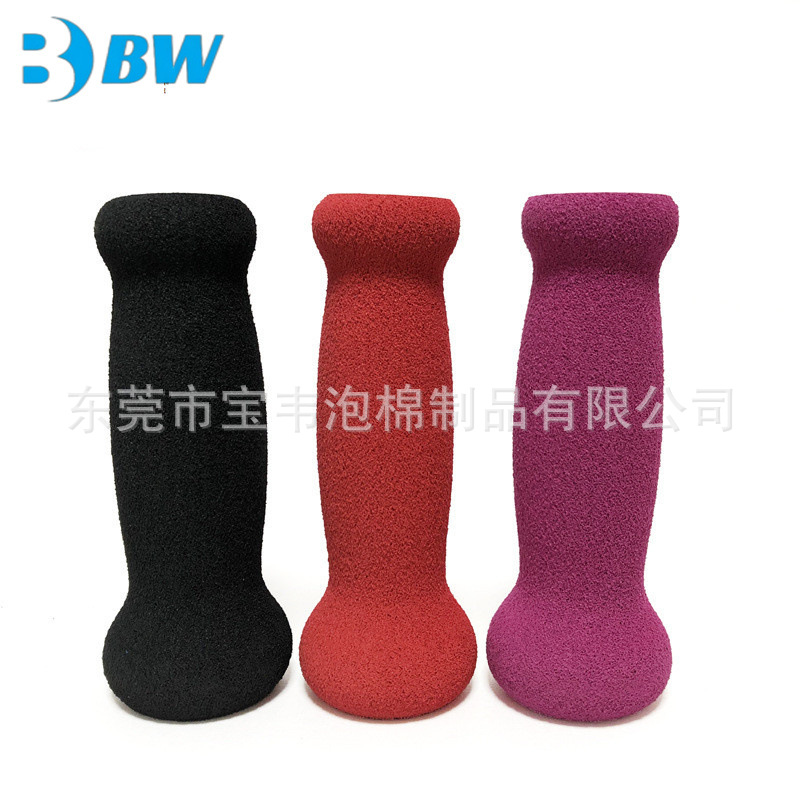 xpe防护橡胶把套 防滑自行车握把异型把手套滑板车把套NBR橡塑管