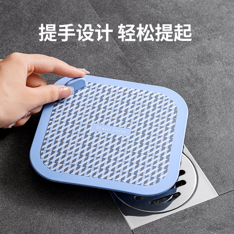 跨境地漏防臭盖下水道防臭垫卫生间软胶厕所厨房防虫挡异味神器|undefined