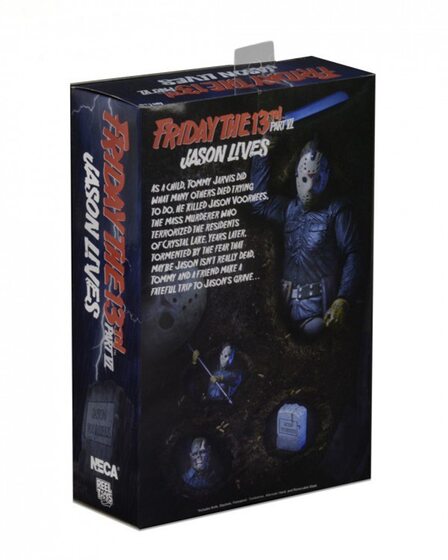 NECA Black Friday series 30th anniversary deluxe Jason Jason hand-made action figure model