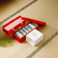 影青酒具套装陶瓷分酒器竹节酒杯中式中国风节节高升白酒杯国潮风