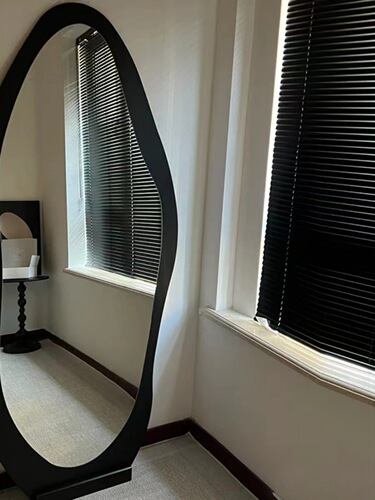 Dressing Mirror Full-Body Girl Bedroom Dressing Room Large Mirror Instagram Style Simple Home Use Floor Standing Store Wardrobe
