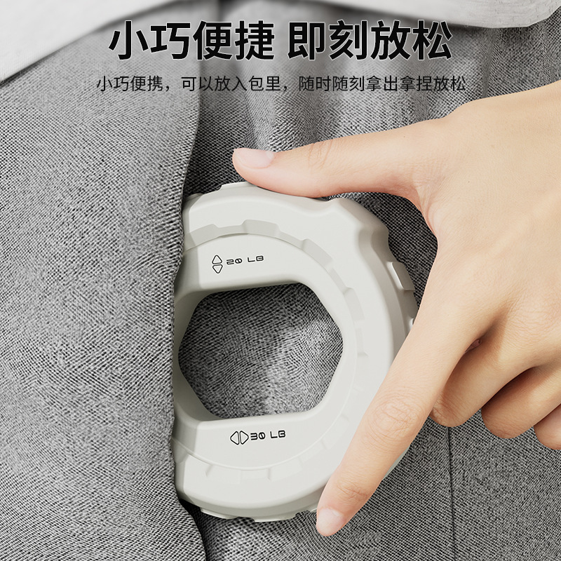 握力強化器具 シリコン製握力リング 指の筋肉強化 シリコン製1回復力強化ゴムリング リハビリ フィットネス器具 跨境|undefined
