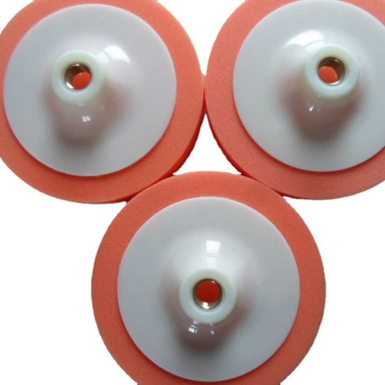 跨境汽车海绵抛光轮 抛光海绵轮汽车漆面海绵球6寸m14m16抛光盘