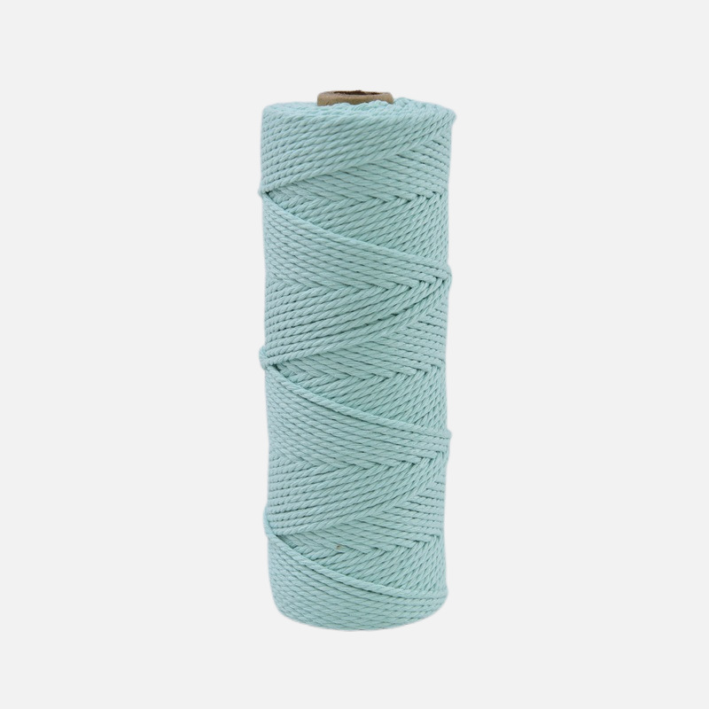 3mm cuerda de algodón colorido diy hecho a mano 4mm cuerda de tapiz cuerda tejida 5mm regalo cuerda de algodón decorativa cuerda de sombrero al por mayor