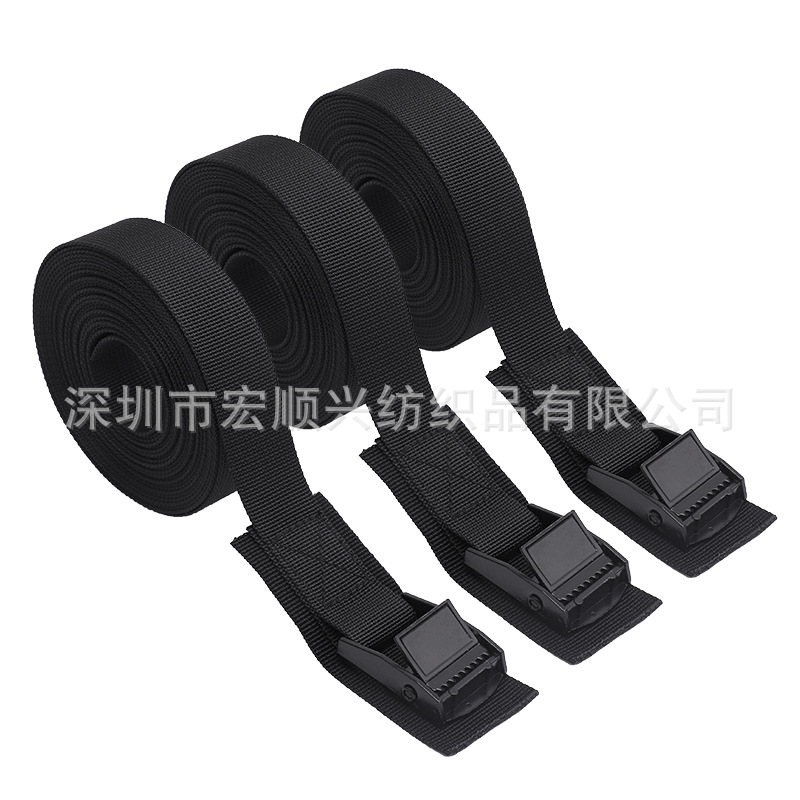 Aleación de zinc hebilla Cinturón de sujeción de carga tensor de cinturón de fijación de equipaje cinturón de fijación de coche