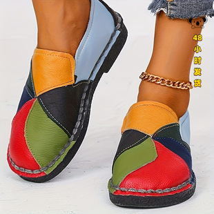 V 27059 Ethnic Style Flat Shoes �����LŮЬ