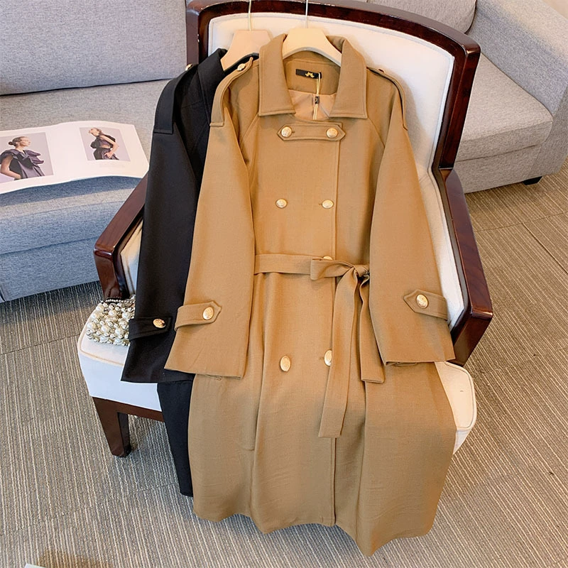Long jacket, autumn coat, plus size