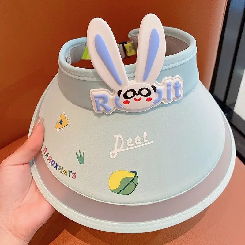 얼음 실크 토끼--하늘색