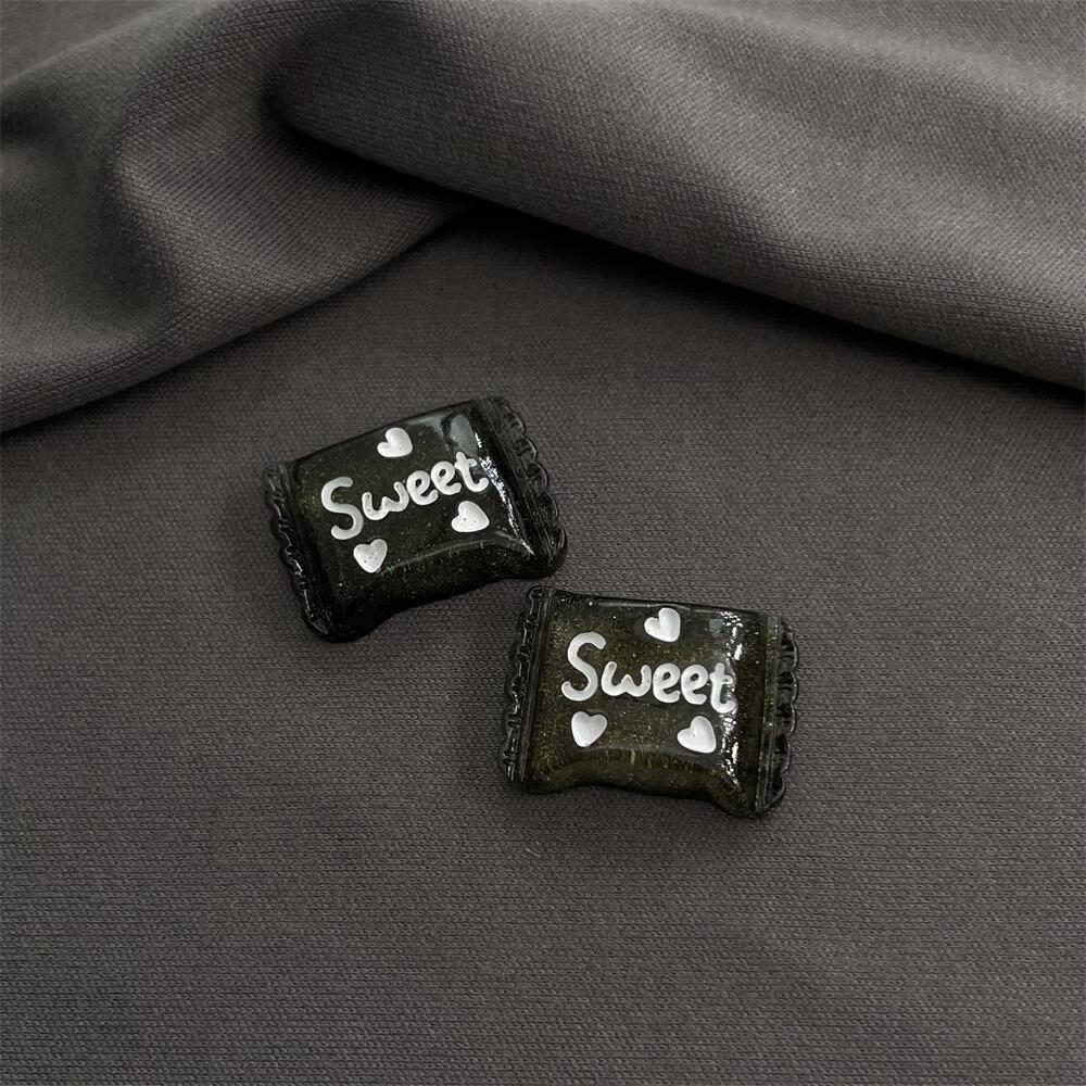 투명한 검은 사탕