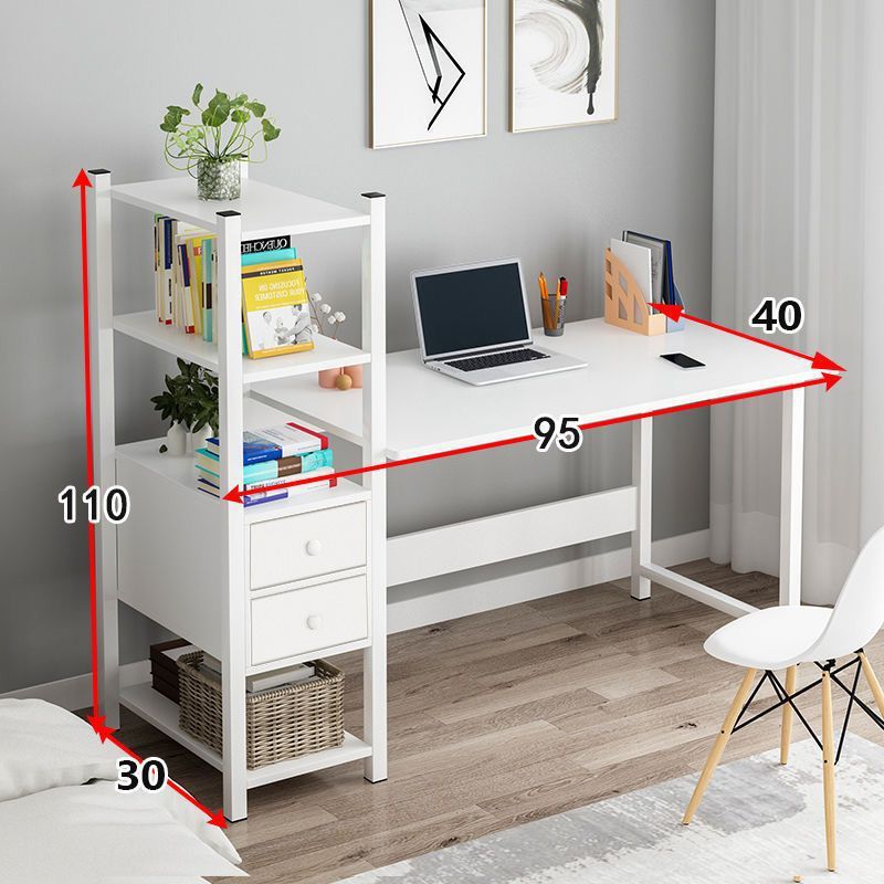 Escritorio de computadora, estante combinado, escritorio de escritorio, escritorio de alquiler simple, escritorio de oficina, dormitorio simple, escritorio