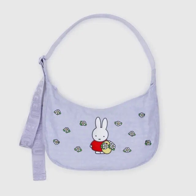 Miffy Figure Exquisite Embroidery Underarm Bag Cute High-end Crescent Bag Personalized Fashionable All-match Shoulder Bag for Women Miffy Figure Exquisite Embroidery Underarm Bag Cute High-end Crescent Bag Personalized Fashionable All-match Shoulder Bag for Women