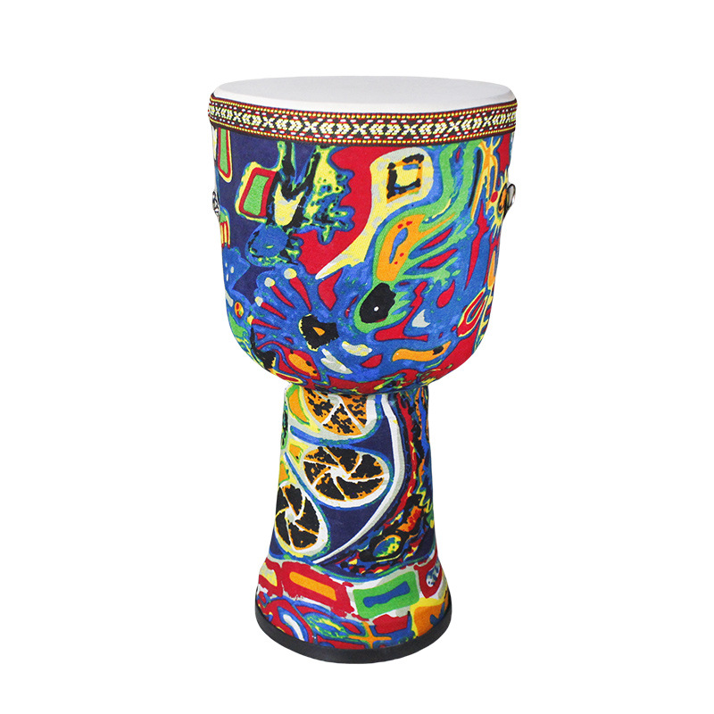 Large 8inch lemon painting [free strap] composite fiber leather