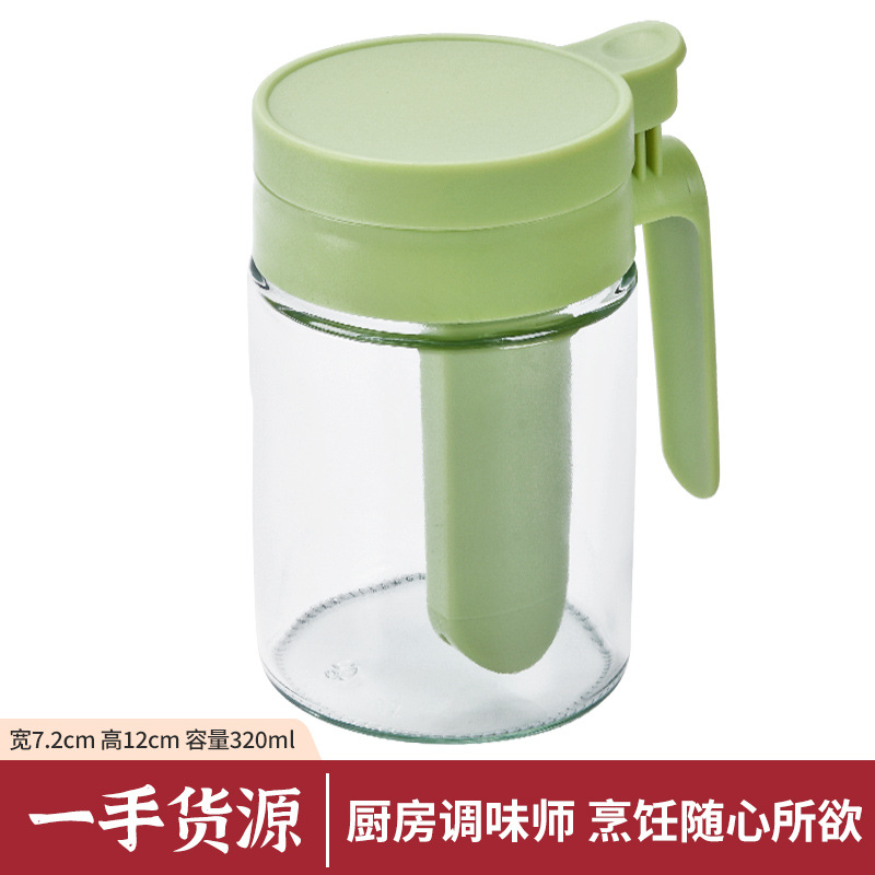 Caja de condimentos sellada verde 320ml