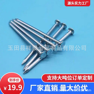 Iron Nails for Construction Carpentry, Headless Nails, Round Nails, 1 Inch, 2345 Factory Price, Xt Galvanized Steel Wire