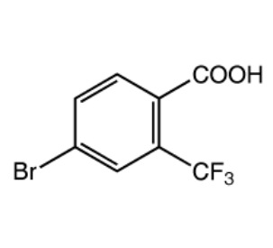4-溴-2-(三氟甲基)苯甲酸, 97% : Cas号: 320-31-0