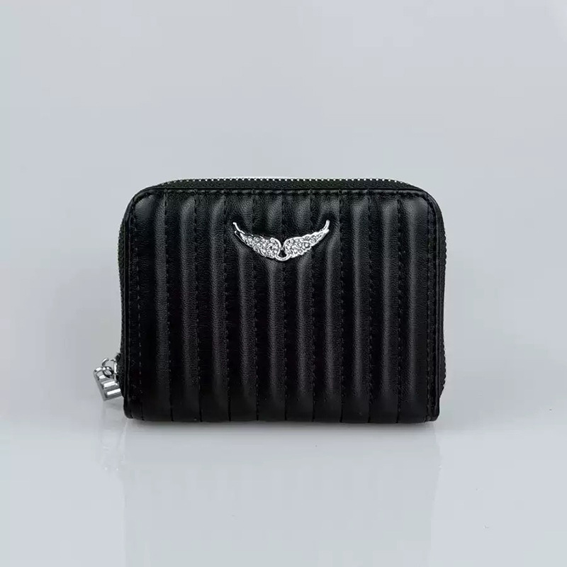 Bordado vertical negro 13cm