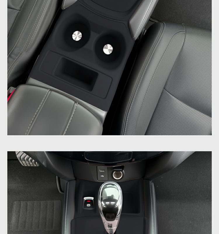 Suitable for Nissan X-Trail Central Control Silicone Pad Water Coaster Gear Panel Protective Sticker Interior Modification Decorative Supplies