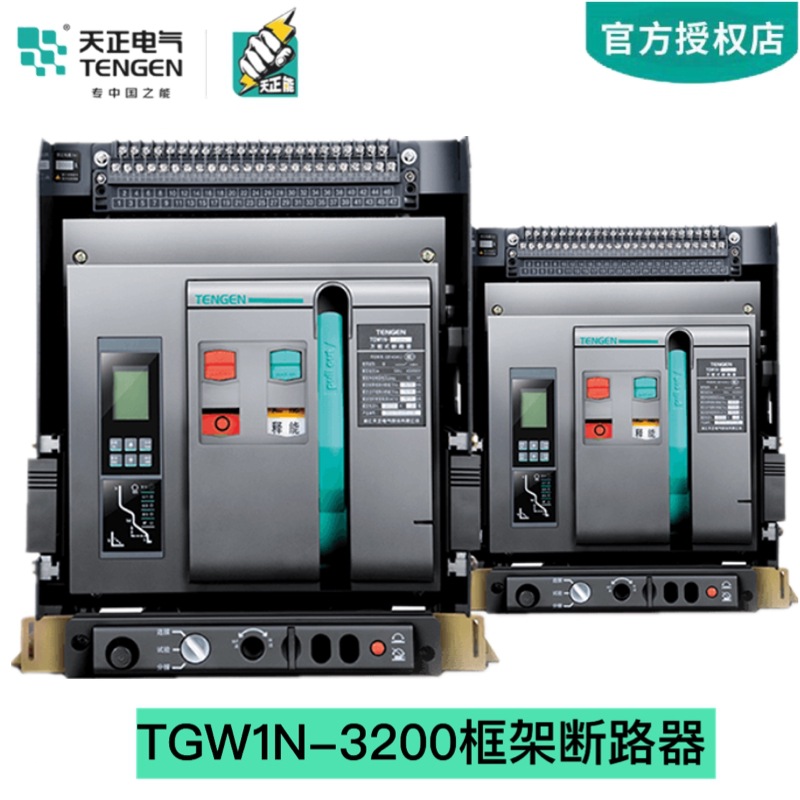 TENGEN天正 TGW1N-3200框架断路器 断路器 3200A 2500A 2000A