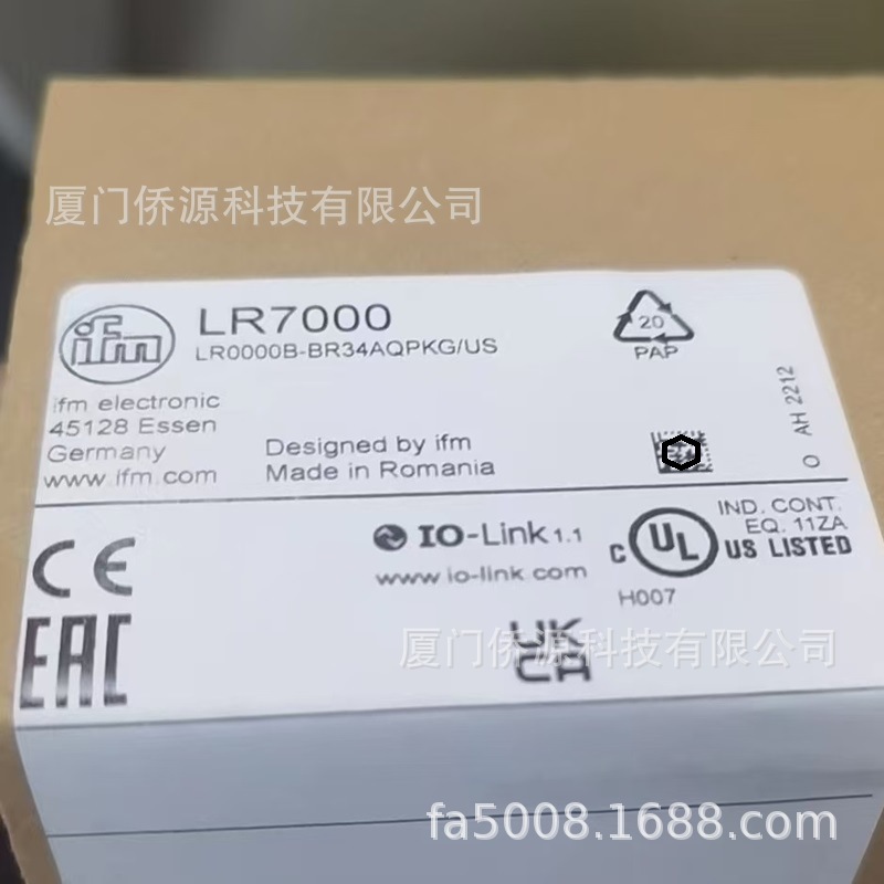 LR7000易福门IFM连续性监控的液位传感器 全新原装现货 量大价优