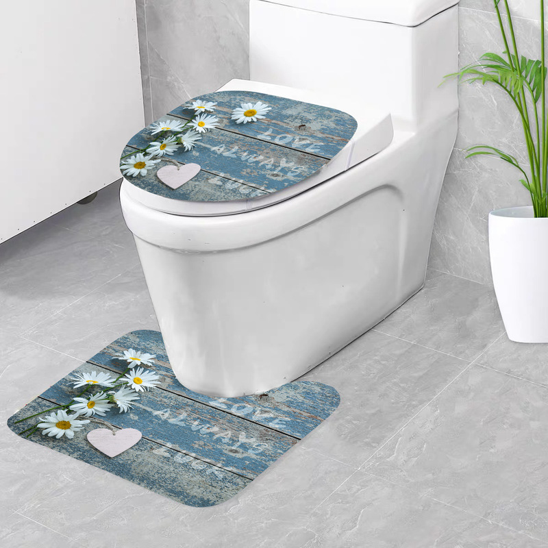 トイレ防水花シャワーカーテントイレ入浴カーテンキッチンシェードポリエステル寝室カーテンメーカー卸売り|undefined