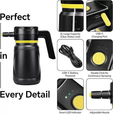 Portable car washer Car Wash Spray Bottle, 2L