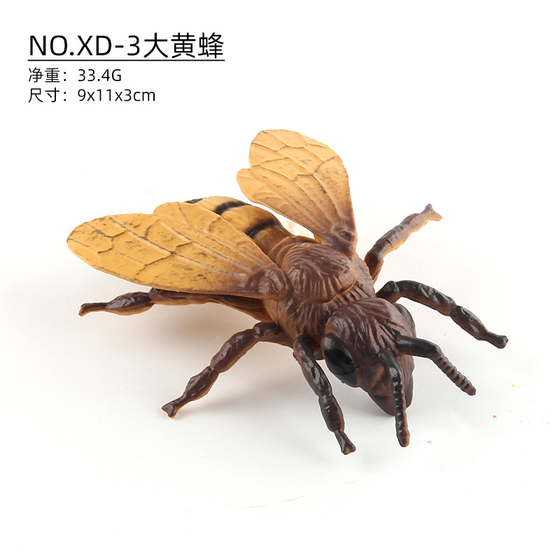 Exportación transfronteriza de simulación de insectos modelo de animales unicornio mariposas mariposas orugas cognición juguete ornamental estático