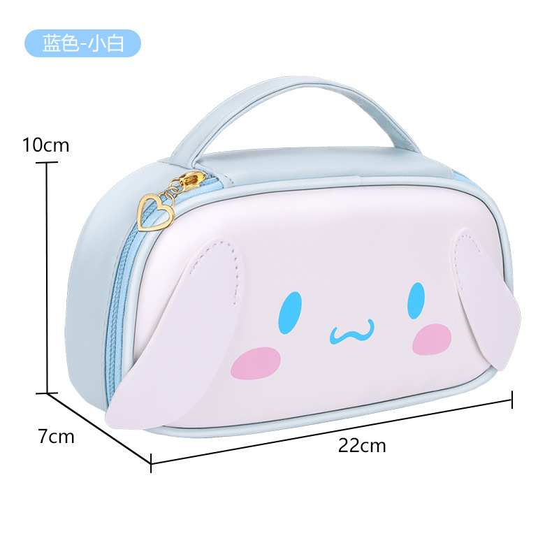 Nueva bolsa de lápiz multifuncional para niños, bolsa de papelería de alta capacidad, estudiantes de primaria, niñas, estudiantes de secundaria