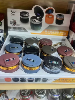 Anti-Falling Ash Car Automatic | Car ashtray - 028-box-set