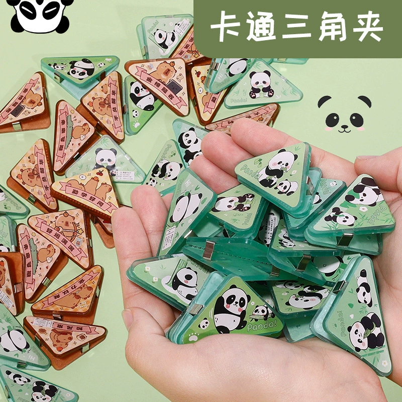 Многофункциональный акриловый держатель для книг и документов с треугольным зажимом, предотвращающий скручивание, для студентов, для хранения и организации рабочих материалов