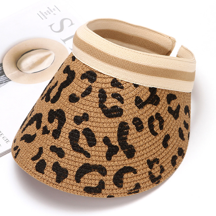 Women's Simple Style Classic Style Color Block Printing Wide Eaves Sun Hat display picture 2