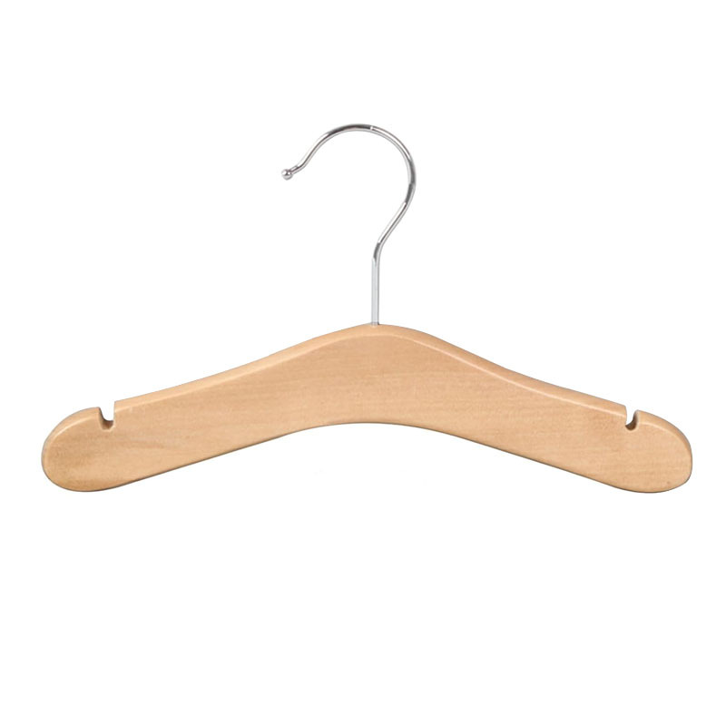 Perchas de madera maciza para niños, bebés, recién nacidos, perchas mini para tiendas de ropa, perchas de madera.