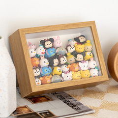 松松罐相框疊疊樂立體中空花干畫框批發DIY蝴蝶標本78寸10寸擺台