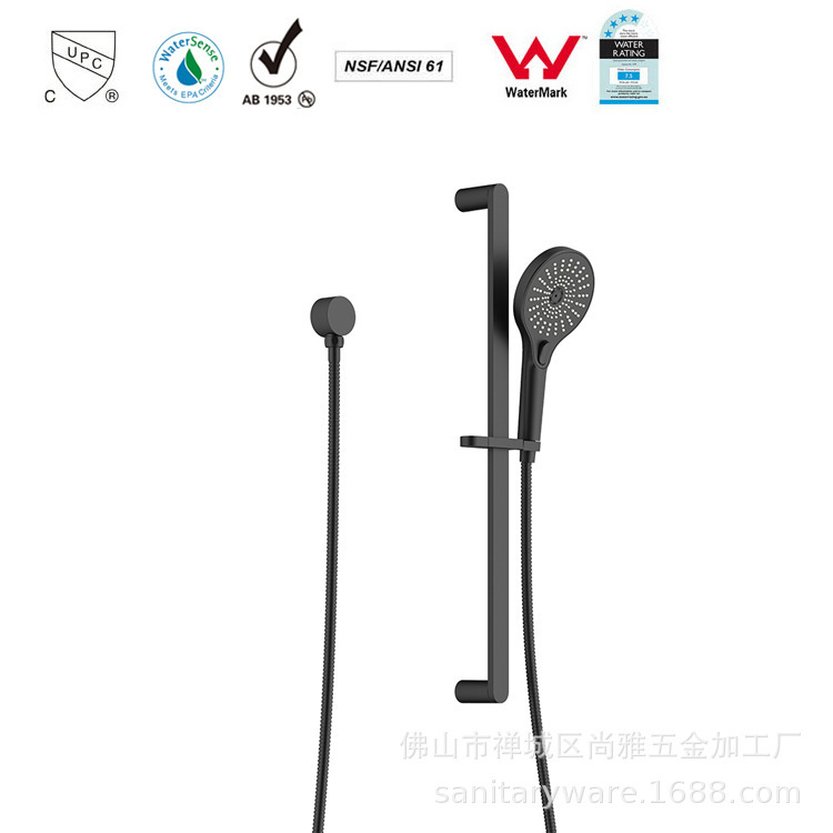Exported to Australia and New Zealand, Watermark Hidden Showerhead, Australian Certified, Hotel In-Wall Showerhead
