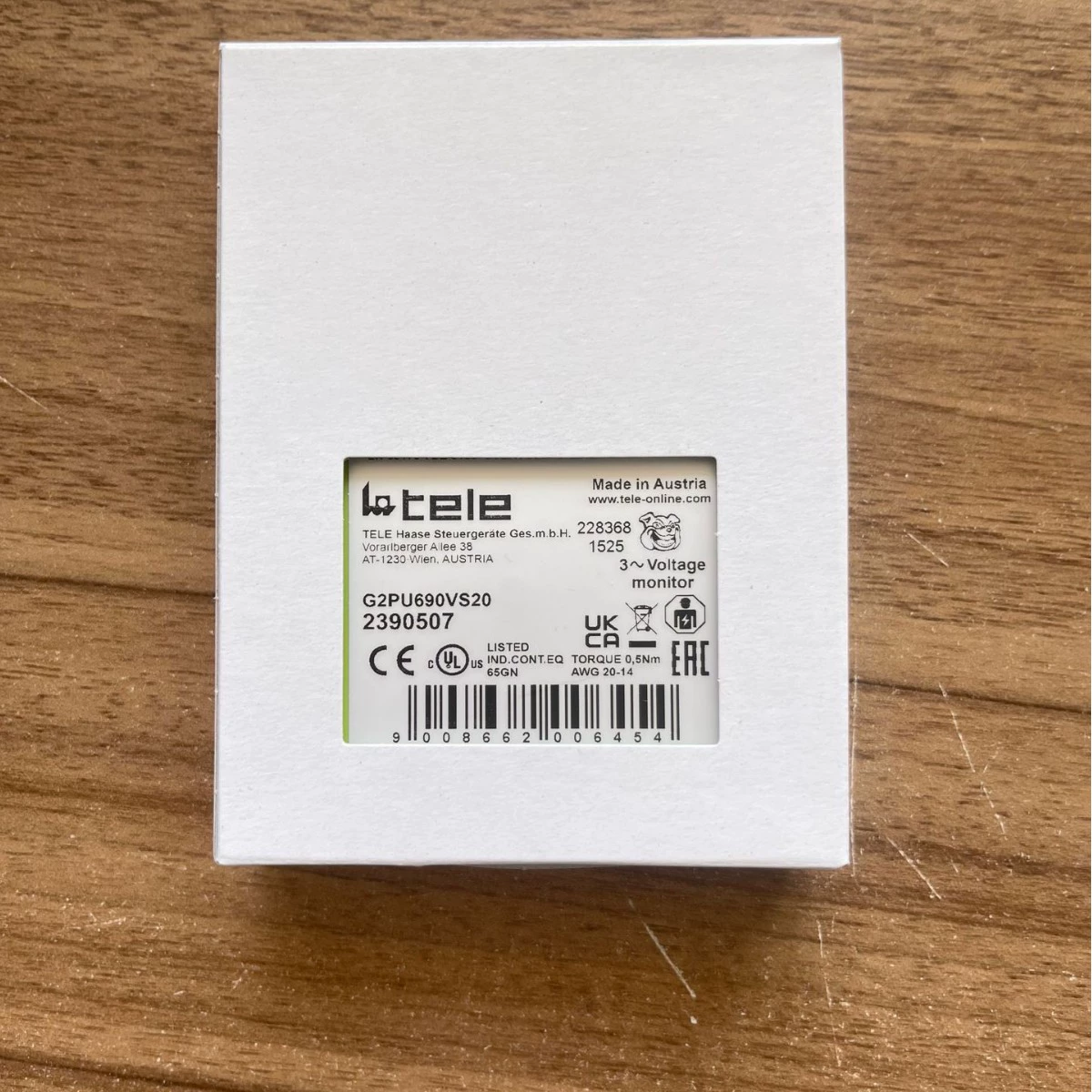 Поставка австрийского реле TELE TELE1340405 E1YM400VS10