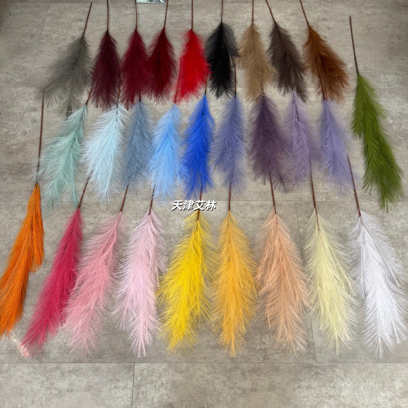 Popular 7-Head Artificial Colorful Reed Fireworks Outdoor Shop Fireworks Mall Decoration Fireworks New Year's Eve Flowers