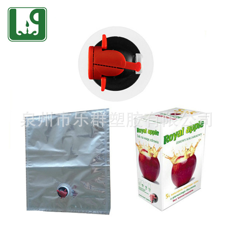 供应3L红酒包装袋盒中袋蝶形阀BIB盒中袋