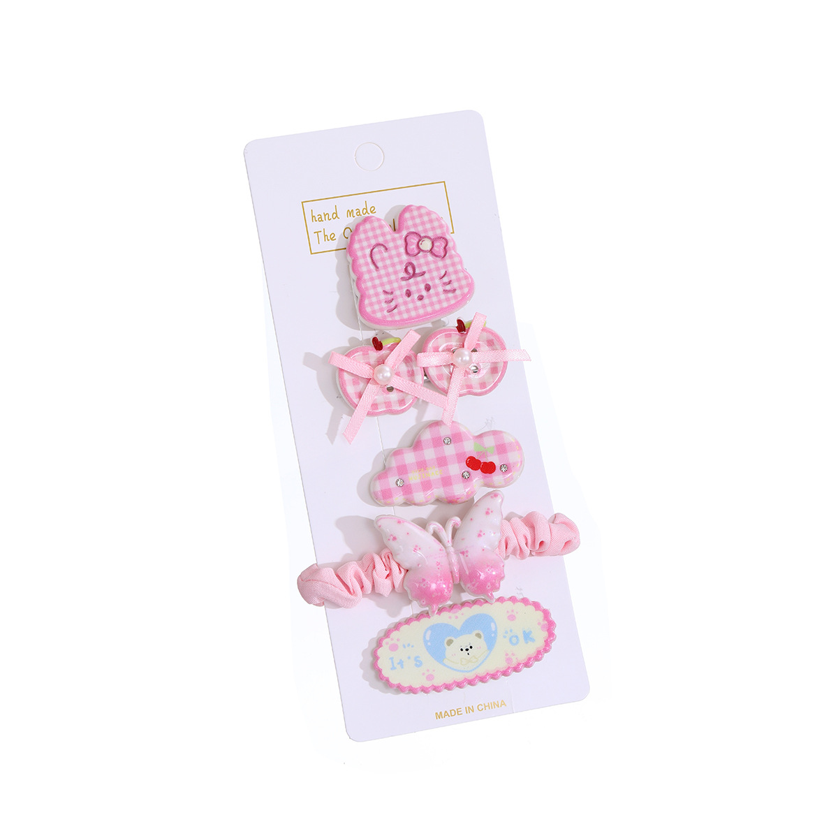 Horquilla de dibujos animados para niños, clip bb para bebé, tocado de cuerda para el cabello de niña, pequeña princesa, clip lateral lindo, flequillo, horquilla rota image 6