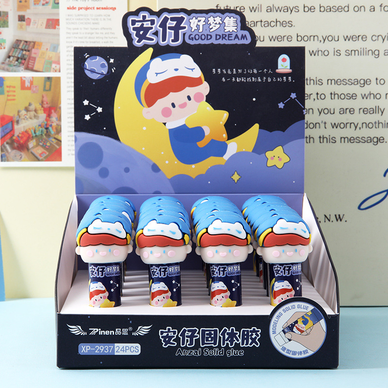 Creativo Anzai buen sueño estudiante pegamento sólido portátil pegamento sólido DIY hecho a mano de alta viscosidad palo de pegamento al por mayor