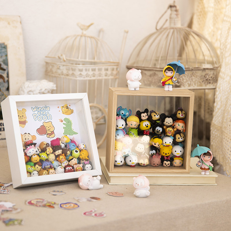 Songsong Doll Toy Jar Lili DIY Storage Display Frame Three-dimensional Hollow Photo Frame Set Doll Cartoon Picture Frame