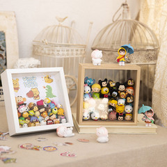 Songsong Doll Toy Jar Lili DIY Storage Display Frame Three-dimensional Hollow Photo Frame Set Doll Cartoon Picture Frame