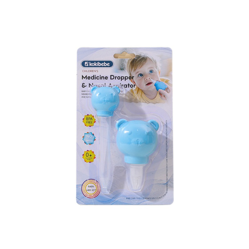 Set de Aspirador Nasal y Dosificador de Bebé de Polipropileno para Recién Nacidos image 5