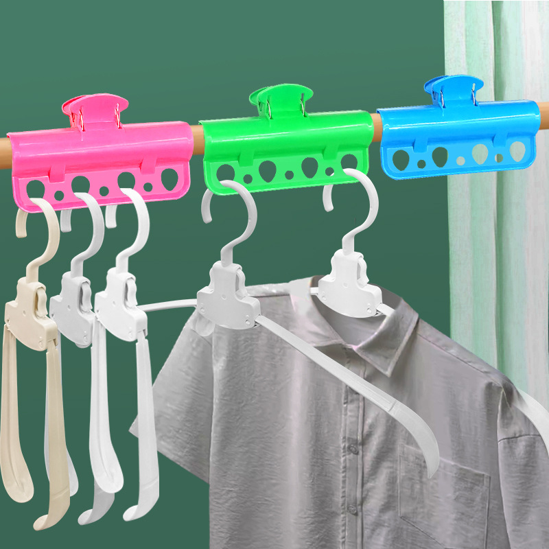 Large Windproof Clip Buckle Outdoor Clothes Drying Rack Clothes Drying Clip Household Quilt Clip Clothes Drying Rod