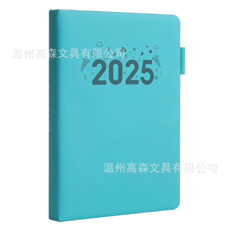 Cuaderno, 2025, oficina súper gruesa, negocio, libro grueso, libro de registro de trabajo, bloc de notas grueso b5, personalizado